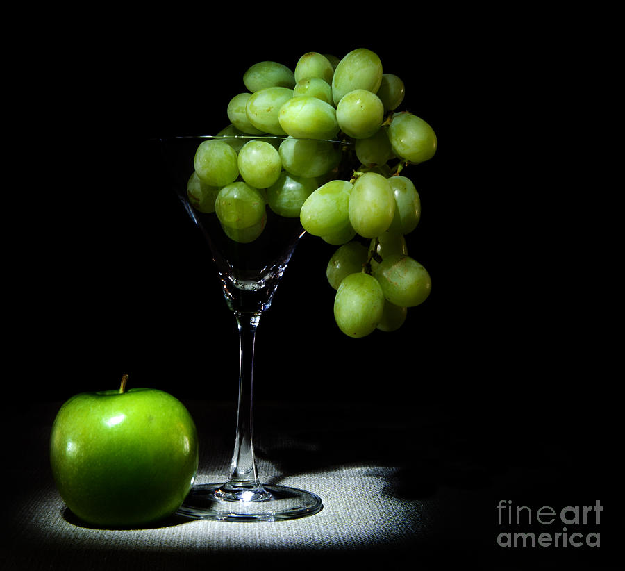 Grapes Photograph by Cecil Fuselier