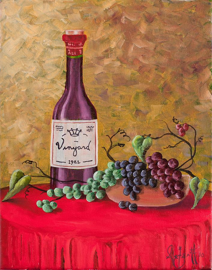 Grapes of Wrath Painting by Alex Izatt