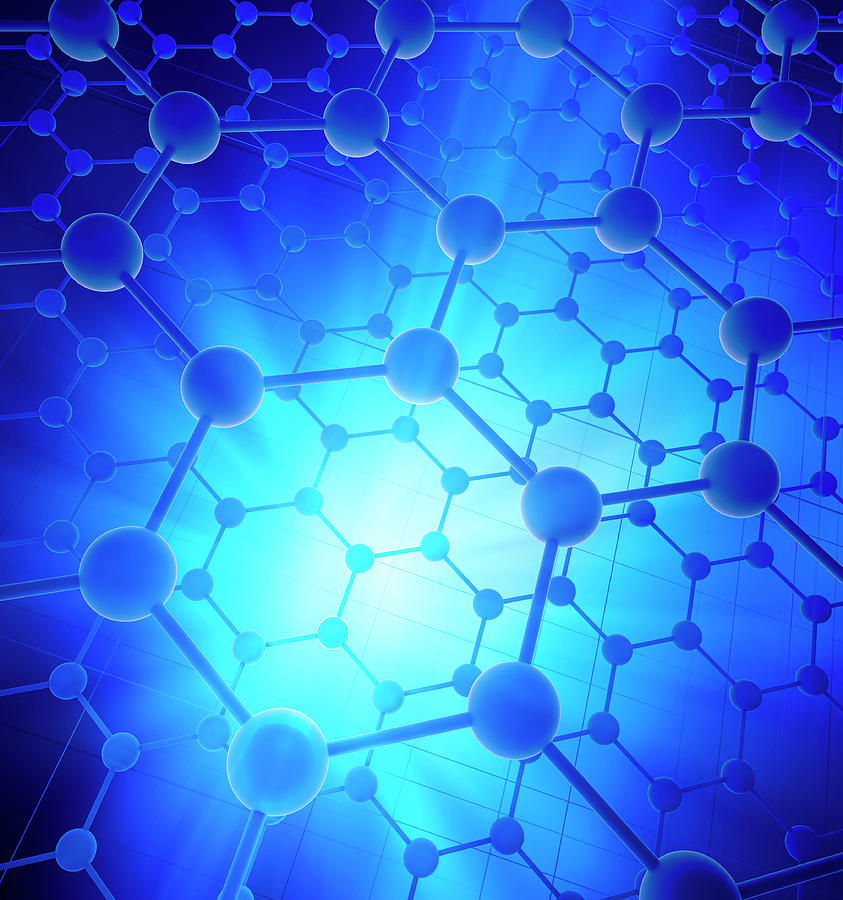 Graphene Atomic Structure Photograph by Andrzej Wojcicki - Fine Art America