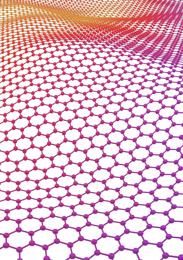 Graphene Sheet Photograph by Maurizio De Angelis/science Photo Library