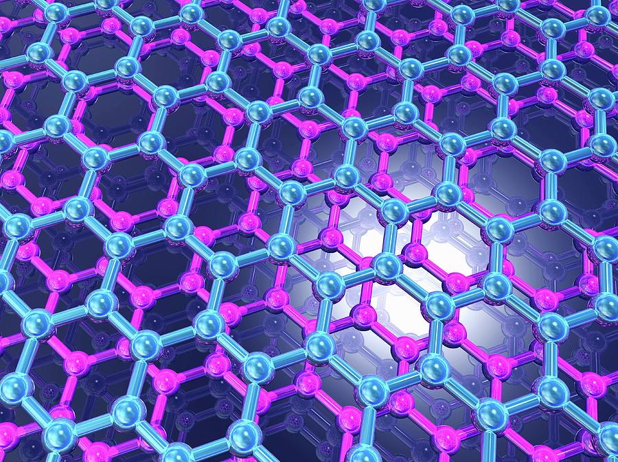 Graphene Sheets by Laguna Design/science Photo Library