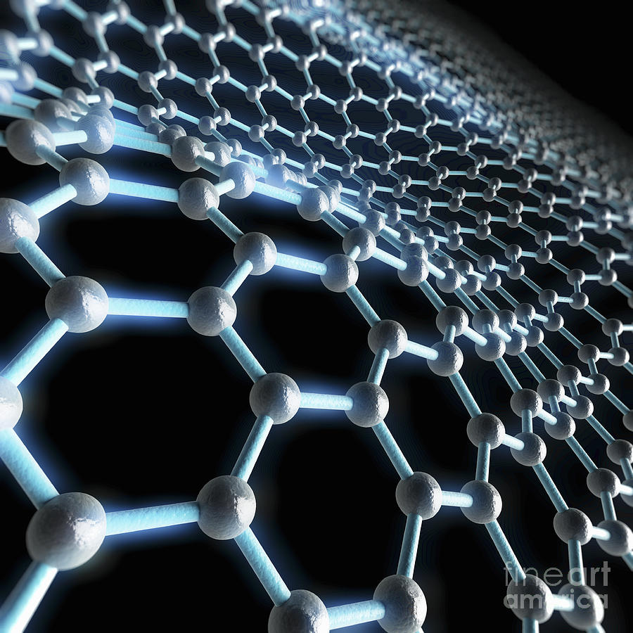 Graphene Structure Photograph by Science Picture Co