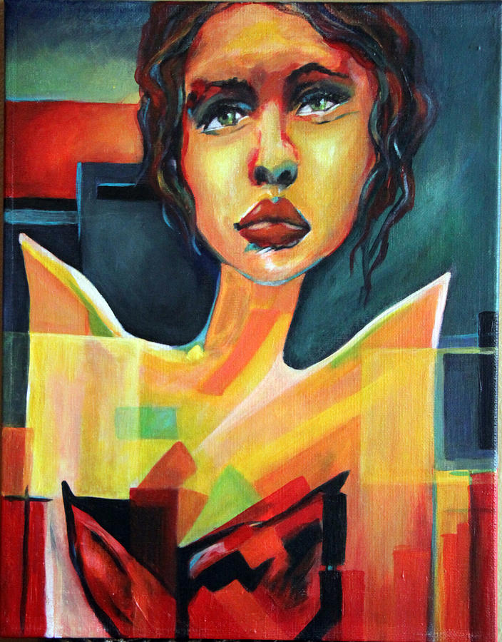 Graphi Girl Painting by Hope Mastroianni - Fine Art America