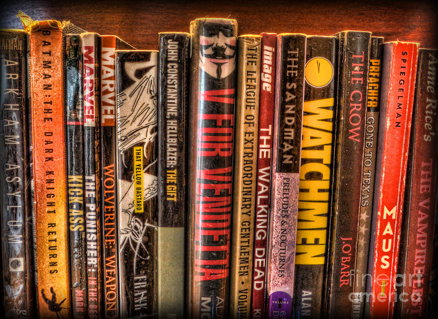 Graphic Novels - The Classics Photograph by Lee Dos Santos