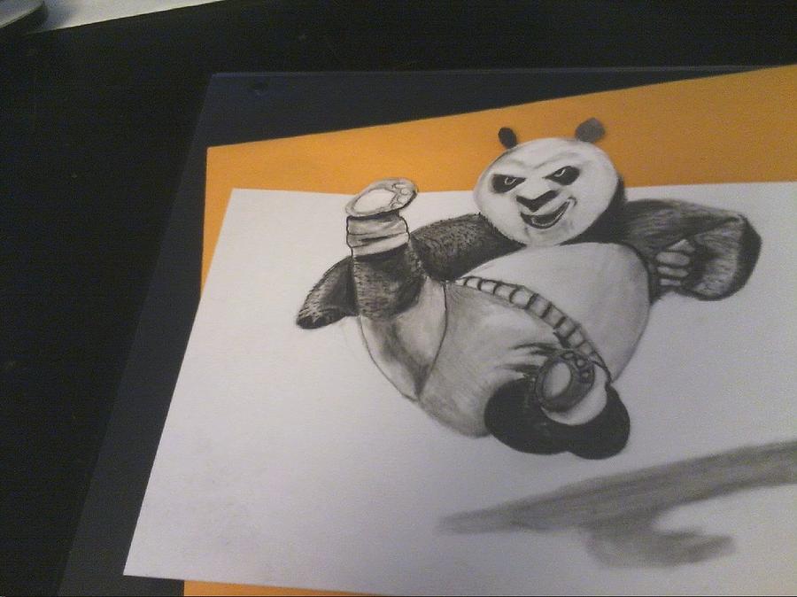 Kung Fu Panda Pic Drawing - Drawing Skill