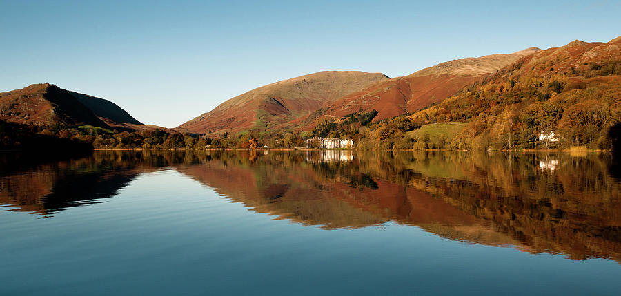 Grasmere Reflections Photograph by Graham Bell