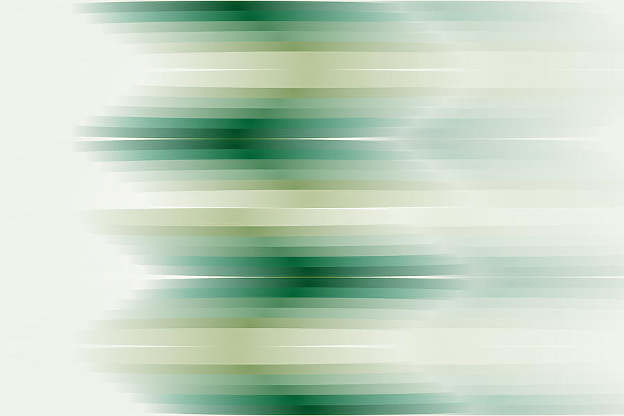 Abstract Digital Art - Grass Fade Stripe by Kevin McLaughlin