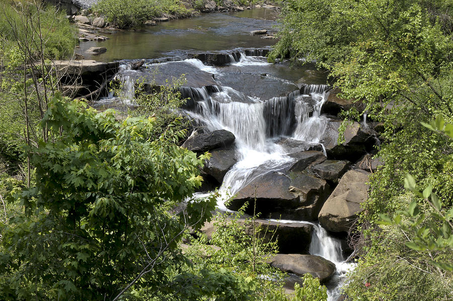 Grassy Creek Falls Photograph by Robert Camp