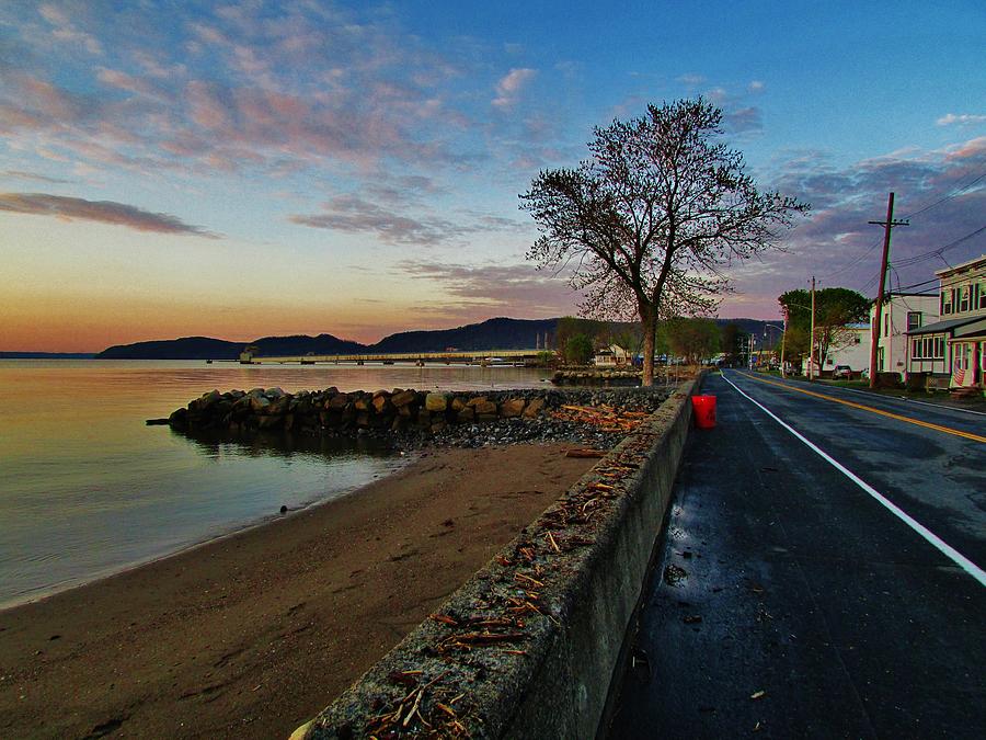 Grassy Point Seawall Photograph by Thomas McGuire Fine Art America