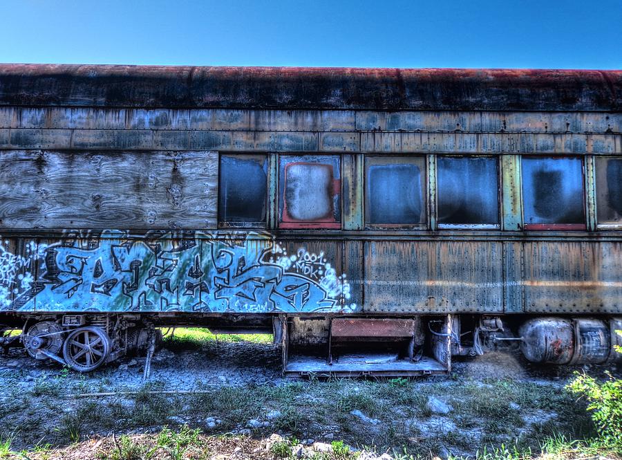 Gratified Train Car Photograph by Micah Goff