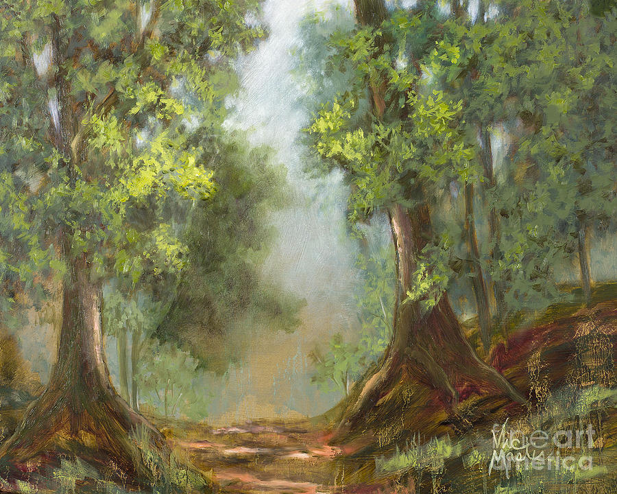 Gratifying Exploring- Sq with Gold Leaf by Vic Mastis by Vic Mastis Gratifying Exploring- Sq with Gold Leaf by Vic Mastis by Vic Mastis