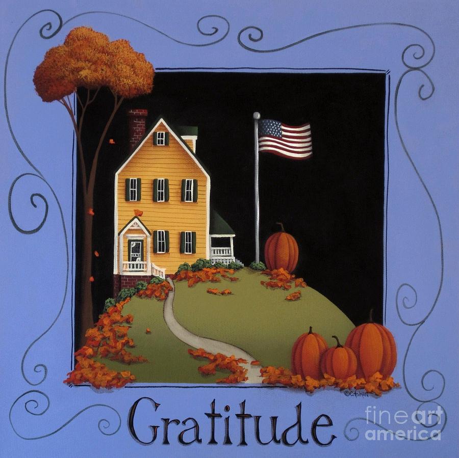Thanksgiving Painting - Gratitude by Catherine Holman