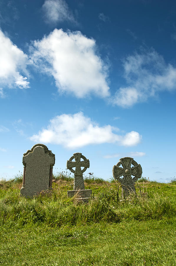 Grave Cross Photograph by Chevy Fleet