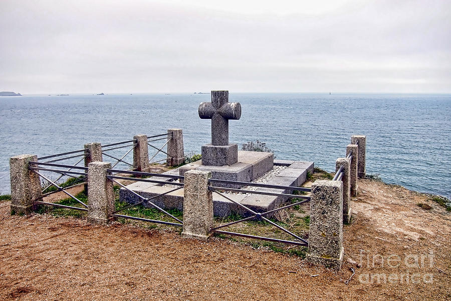 Grave of Chateaubriand Photograph by Olivier Le Queinec