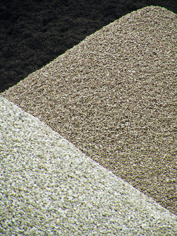Gravel Pile Abstract Photograph