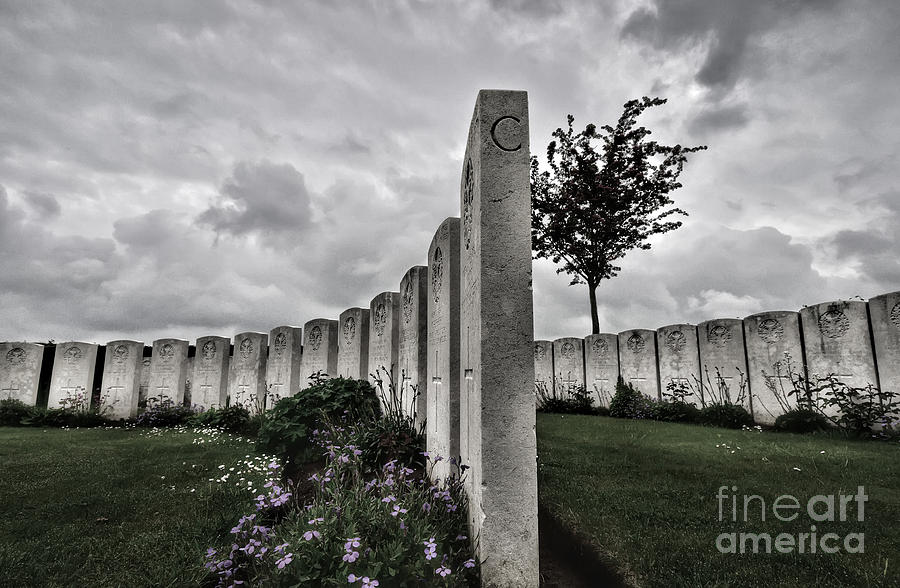 First Photograph - Graves by Colin Woods