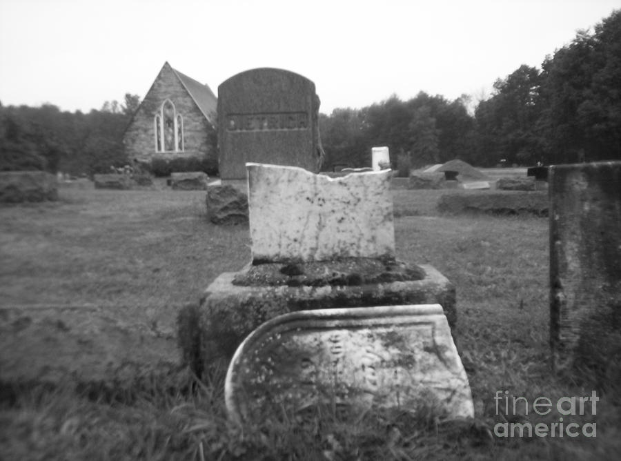 Graveyard Photograph by Michael Krek