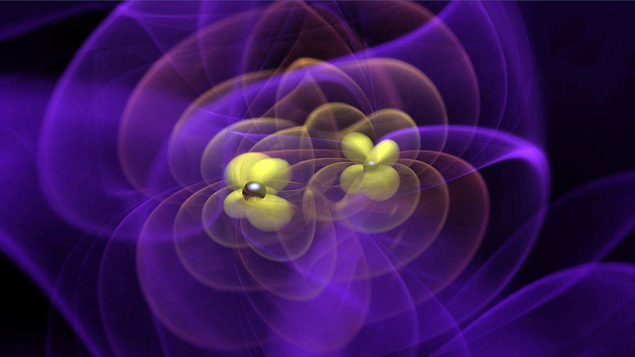 Gravitational Waves Emitted By Black Photograph by Science Source