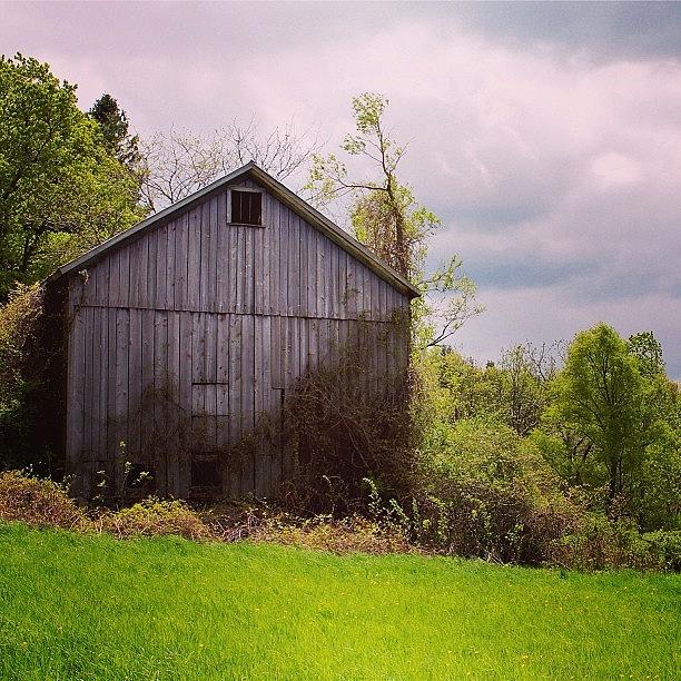 Barn Photograph - Gray Barn by Justin Connor