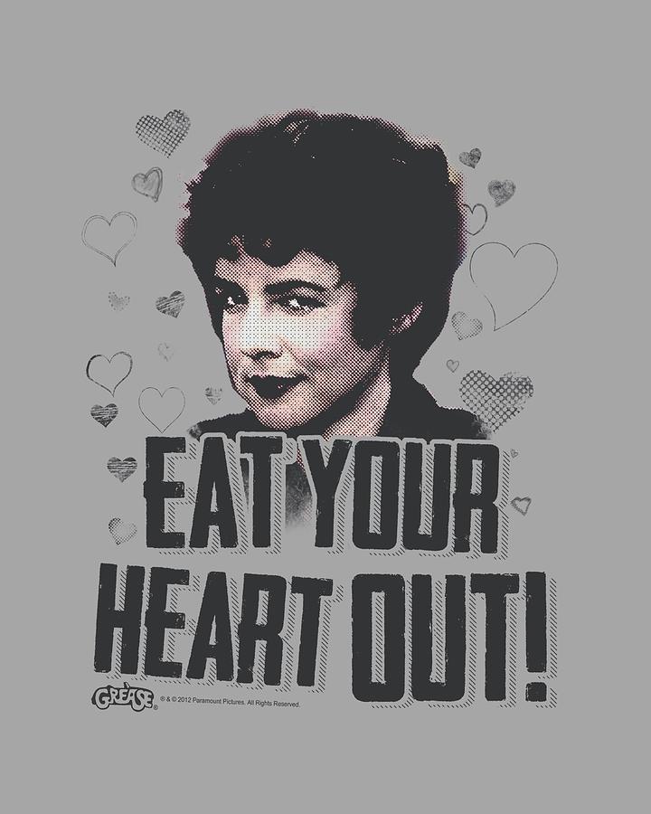 Grease Movie Digital Art - Grease - Eat Your Heart Out by Brand A