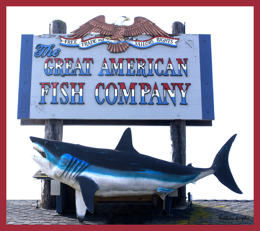 Great American Fish Company Red Digital Art by Barbara Snyder