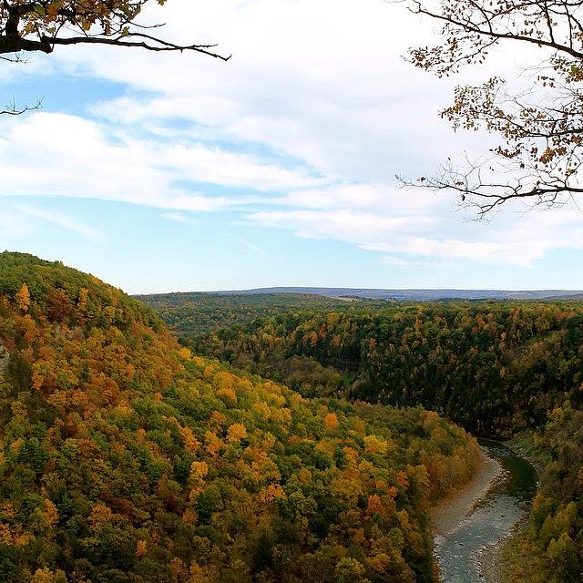 Fall Photograph - Great Bend Overlook by Justin Connor
