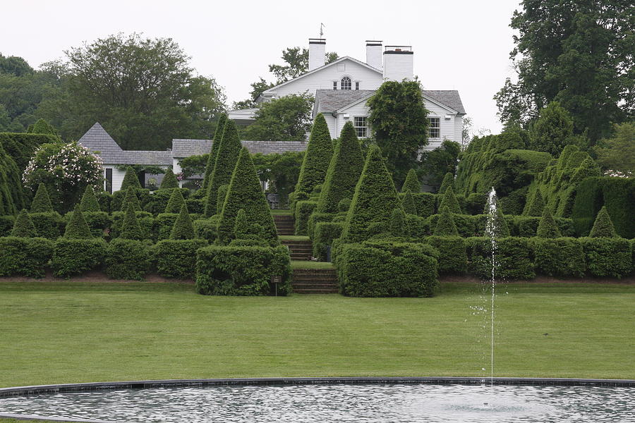 Great Bowl at Ladew Topiary Gardens Photograph by Vadim Levin
