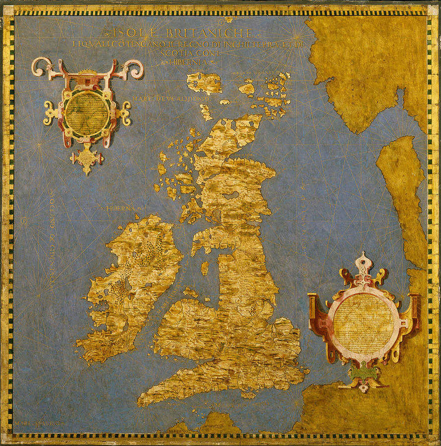 Great Britain and Ireland Painting by Egnazio Danti