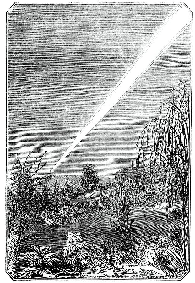 Great Comet Of 1844 Photograph by Royal Astronomical Society/science Photo Library