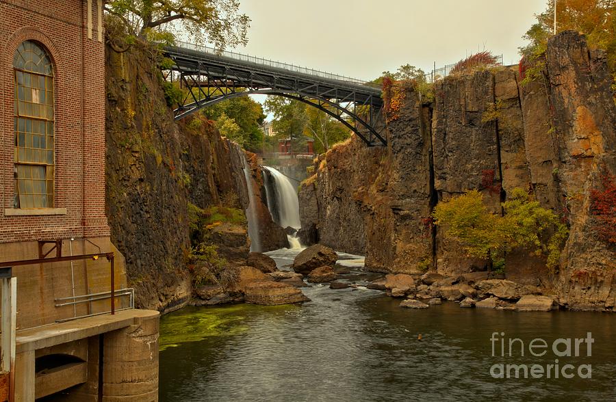 Great Falls Of Paterson New Jersey Photograph by Adam Jewell