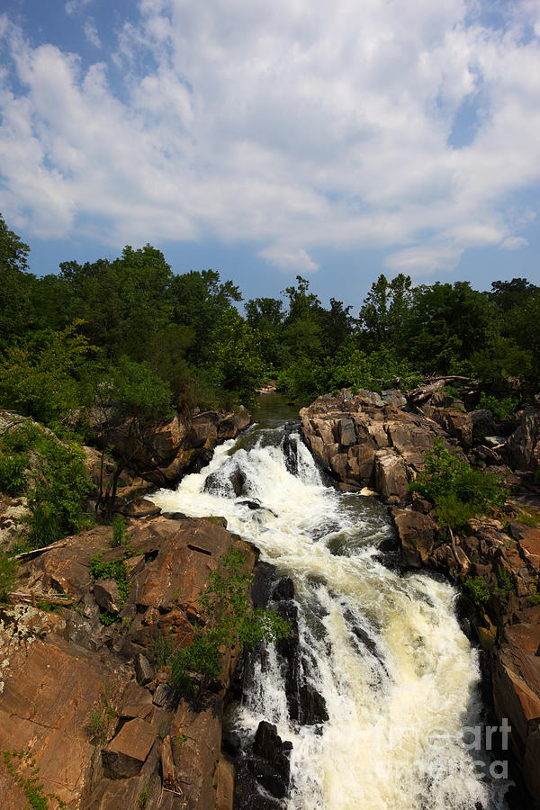 Great Falls of the Potomac River Photograph by James Brunker