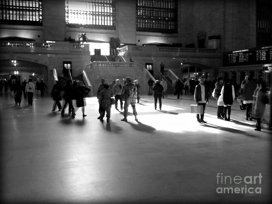 New York City Photograph - Great Hall Grand Central Station New York by Miriam Danar