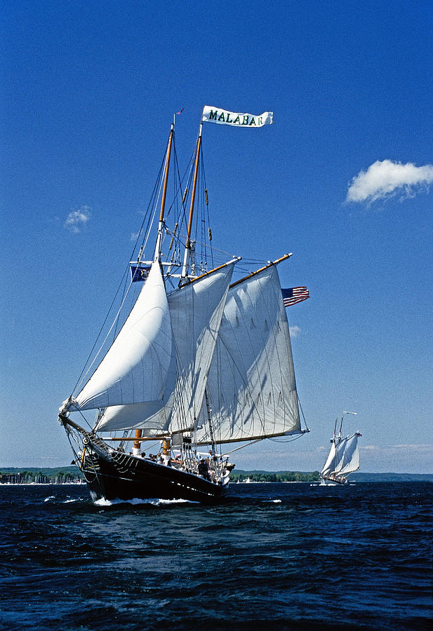Great Lakes tall ships Photograph by Dennis Cox