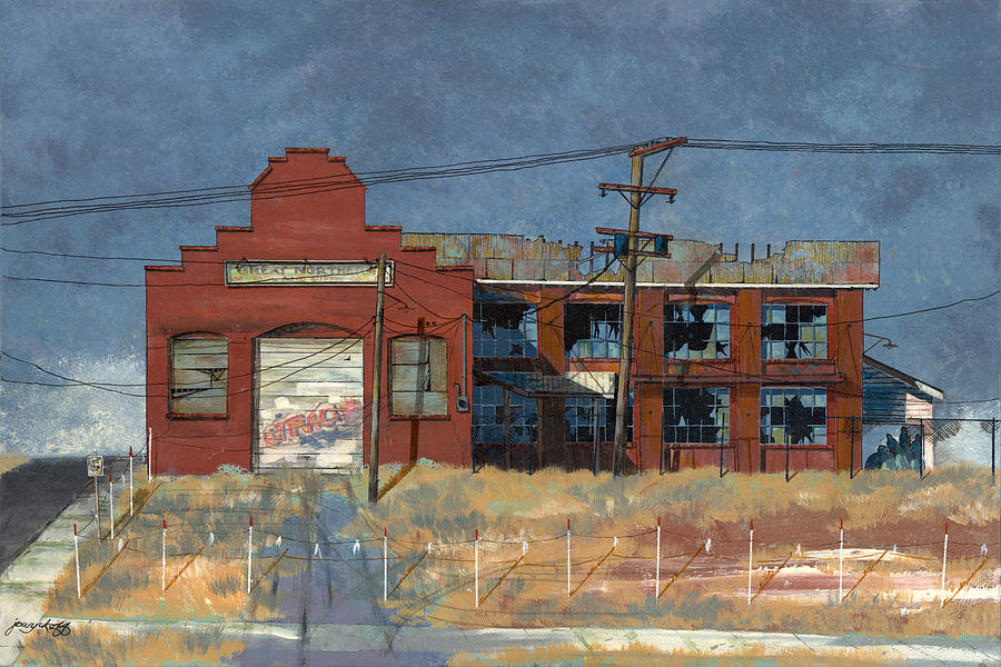 Architecture Painting - Great Northern Tool by John Wyckoff