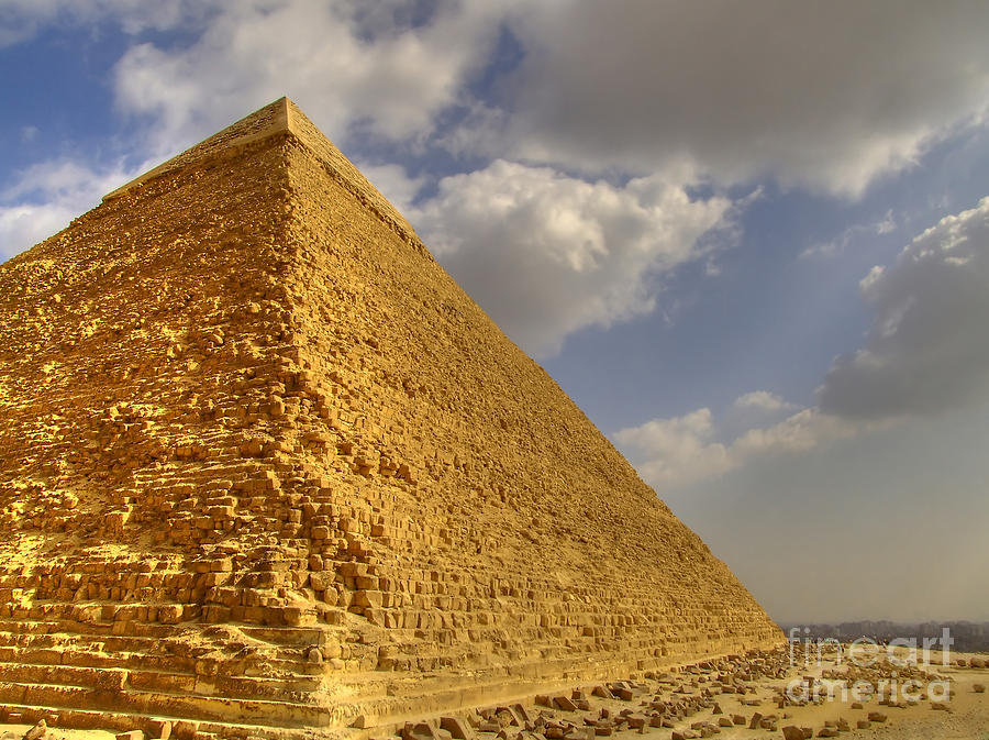 Architecture Photograph - Great Pyramid by Antony McAulay