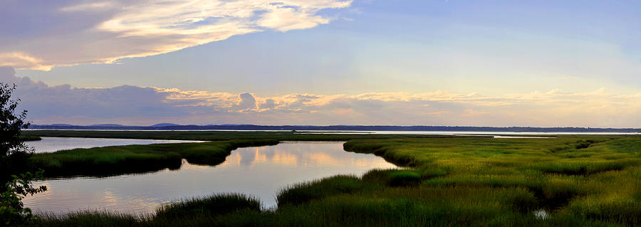 Great Salt Marsh - Plum Island Photograph by John Brown