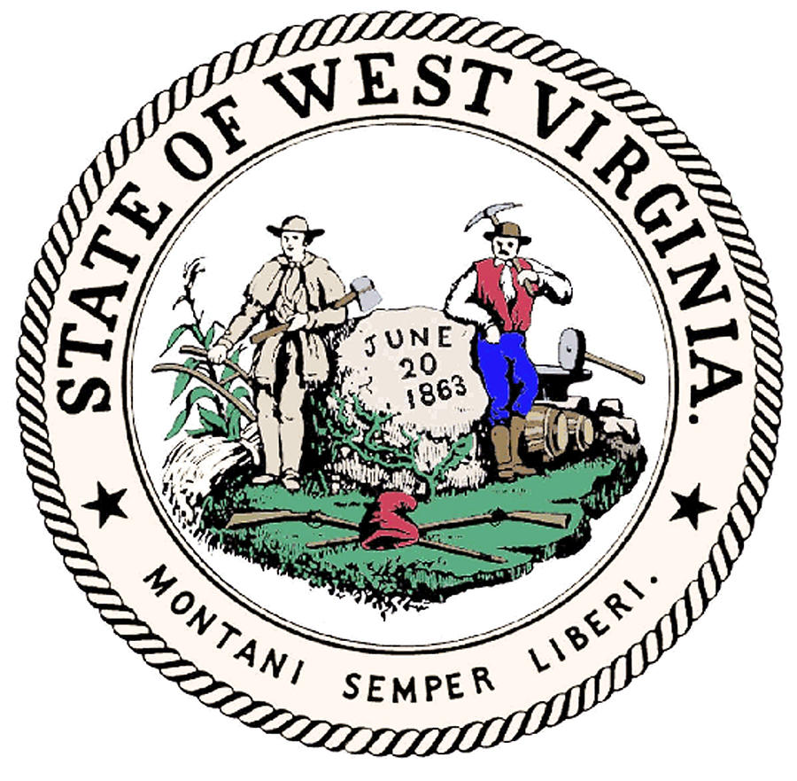 2000s Photograph - Great Seal Of The State Of West Virginia by Everett
