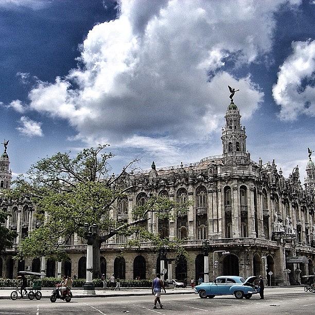 Architecture Photograph - great Theater Of Havana ( Built On by Joel Lopez