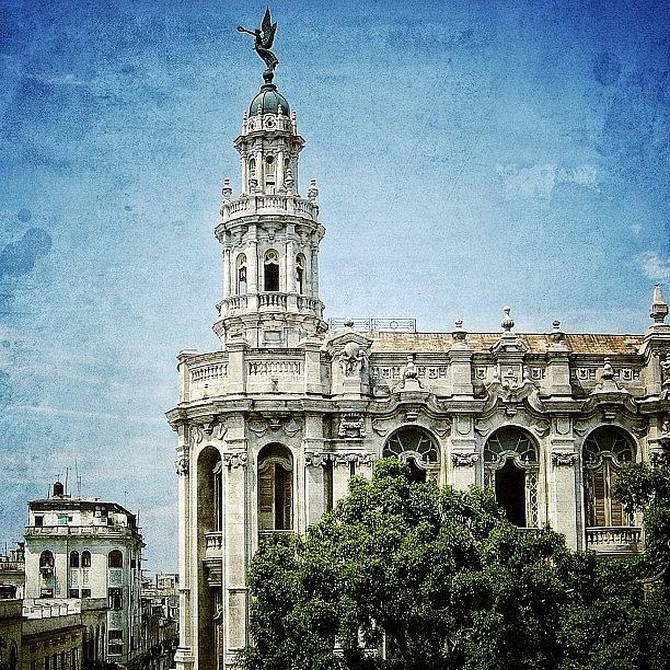 Architecture Photograph - great Theatre Of Havana (1838 - by Joel Lopez