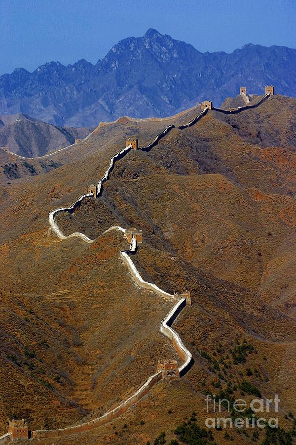 Great Wall of China Photograph by Henry Kowalski
