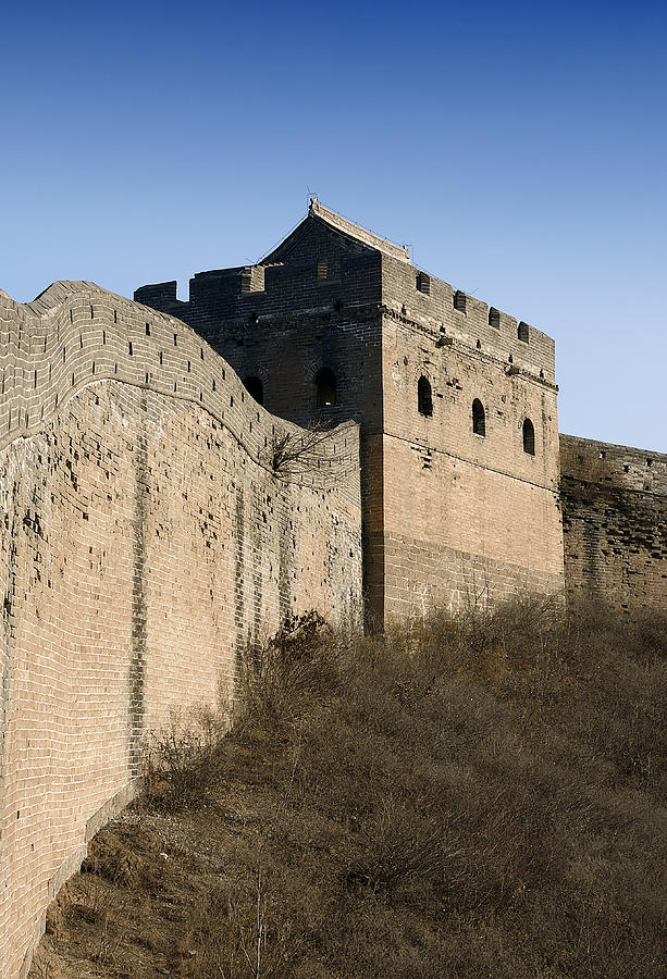 Nature Photograph - Great Wall of China - Jinshanling -Watchtower by Brendan Reals