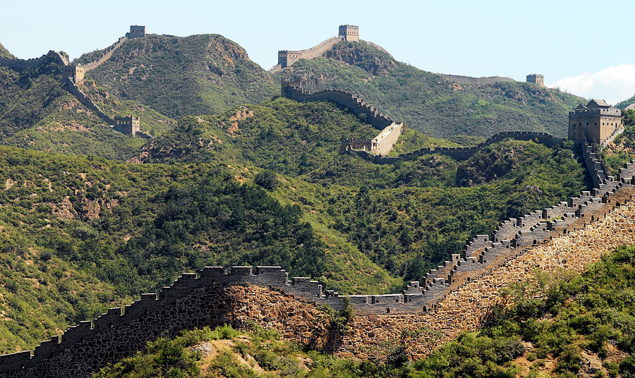 Great Wall Of China Photograph By Steve Allen Science Photo Library 