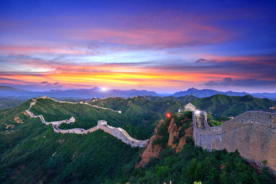 Great wall of China Photograph by Zorazhuang