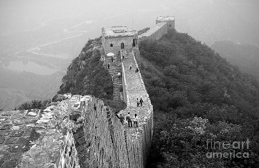 Great Wall Two Photograph by Charline Xia