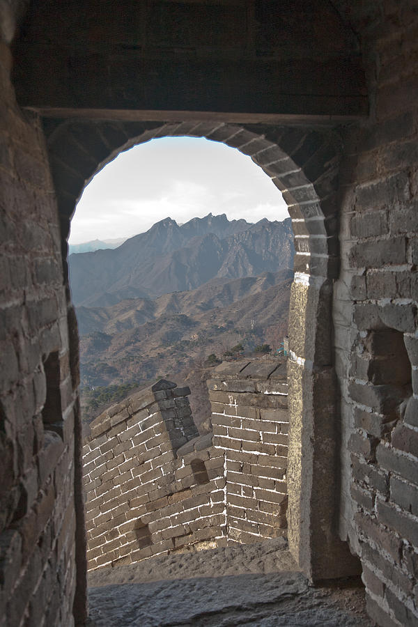 Great Wall View Photograph by Matthew Bamberg
