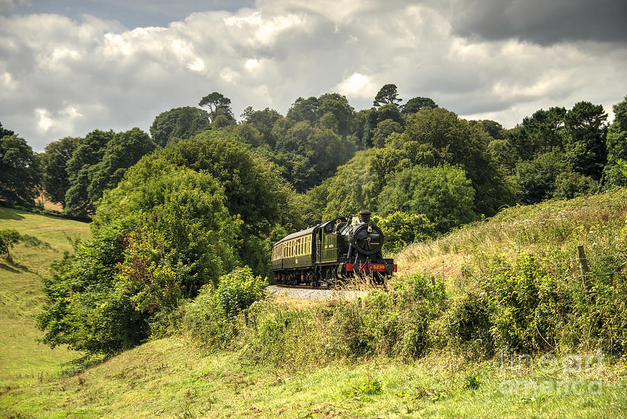 Train Photograph - Great Western Green  by Rob Hawkins