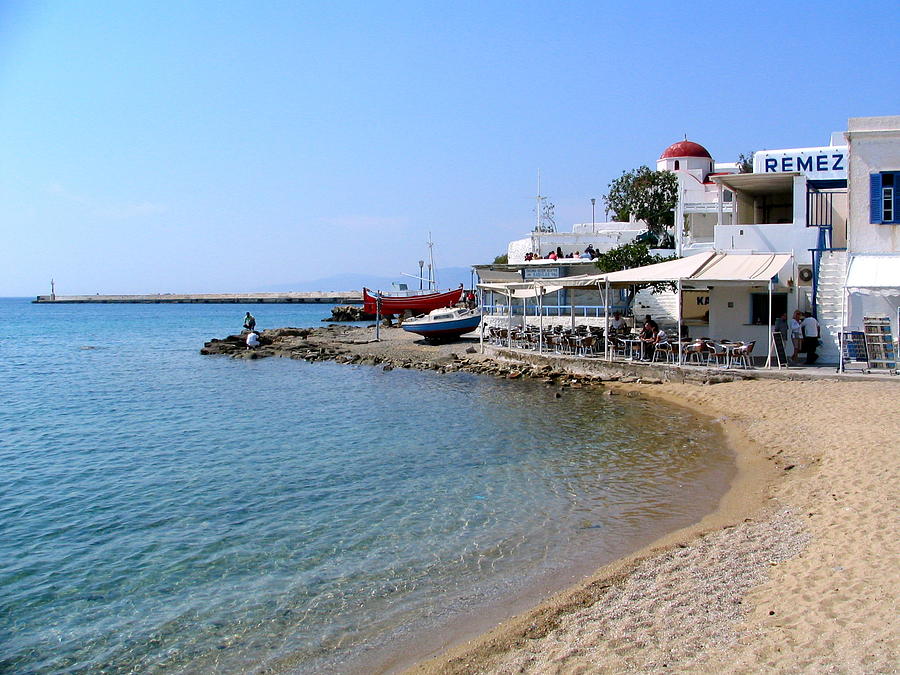 Greece Shoreline Photograph