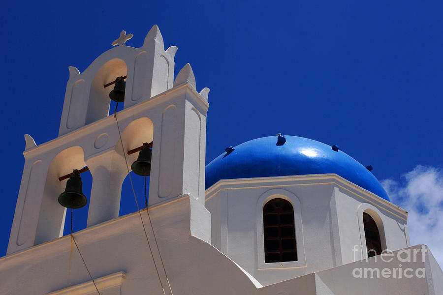 Greek Architecture Cyclades Photograph by Bob Christopher