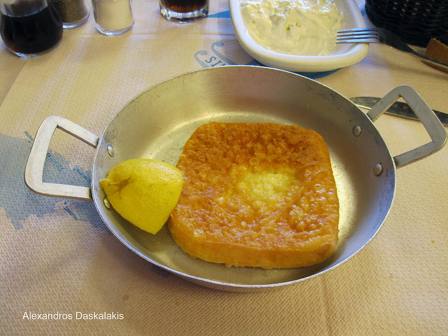 Greek Food Photograph - Greek Food by Alexandros Daskalakis