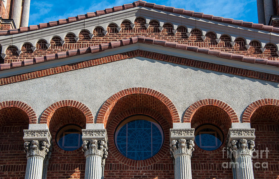 Greek Orthodox Church Arches Photograph